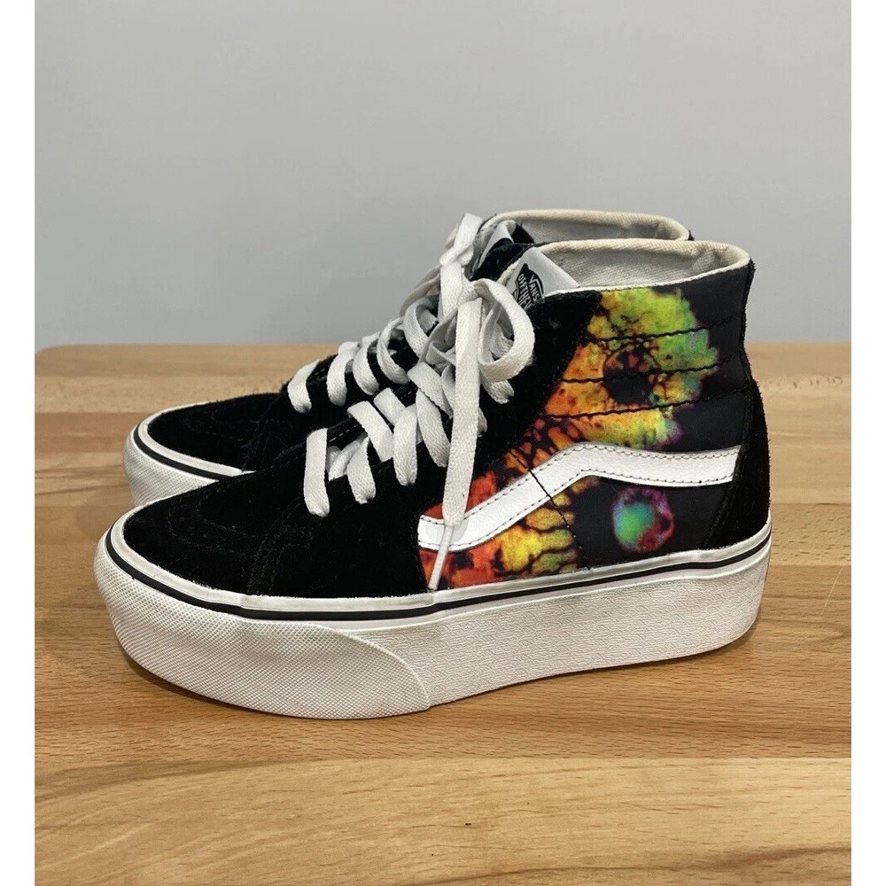 Vans Sk8-Hi Paradoxical Black Tapered Stackform Shoes Mens 4 Womens 5.5